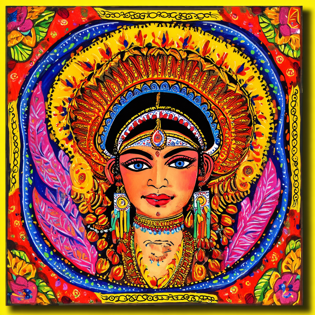 AI-generated Mexican art